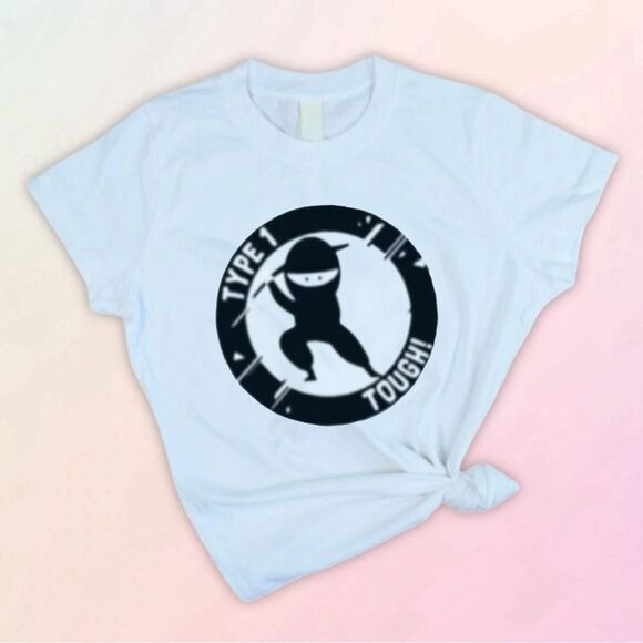 Custom, T1D Ninja Tee, Toddler/Youth, Unisex - Picture 4 of 6